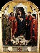 WEYDEN, Rogier van der, Virgin with the Child and Four Saints